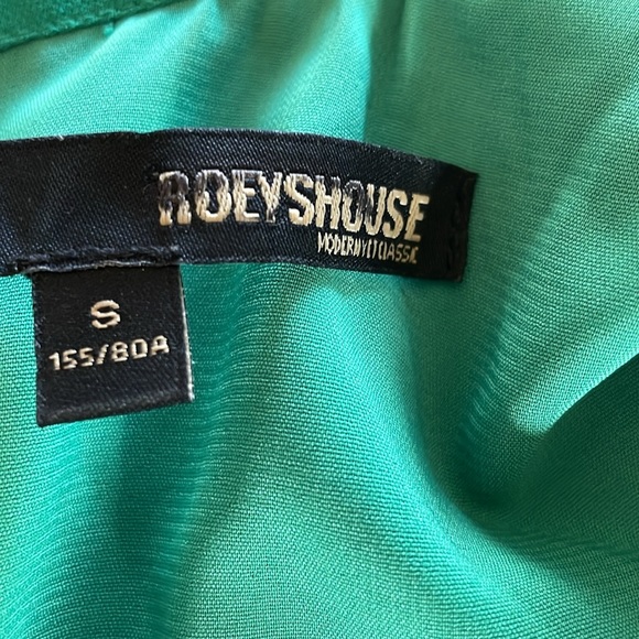 NWOT| Gorgeous green maxi long, sleeve (sheer sleeves) dress | Sz S - Picture 6 of 8